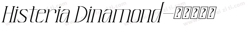 Histeria Dinamond字体转换
